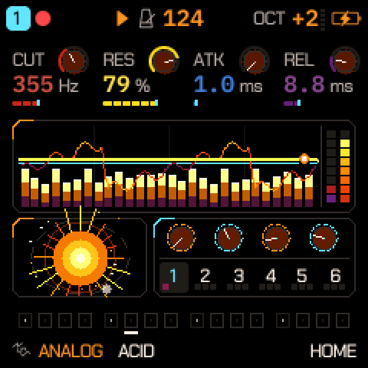 Pocket GammaWave on the M-VAVE FM-1